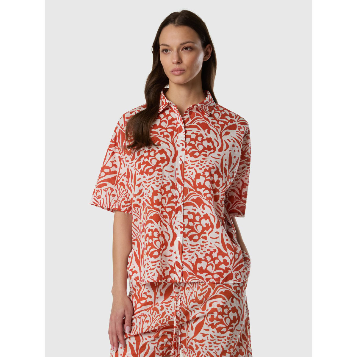 Chemise en mousseline avec imprimé corail combo 2, NORTH SAILS