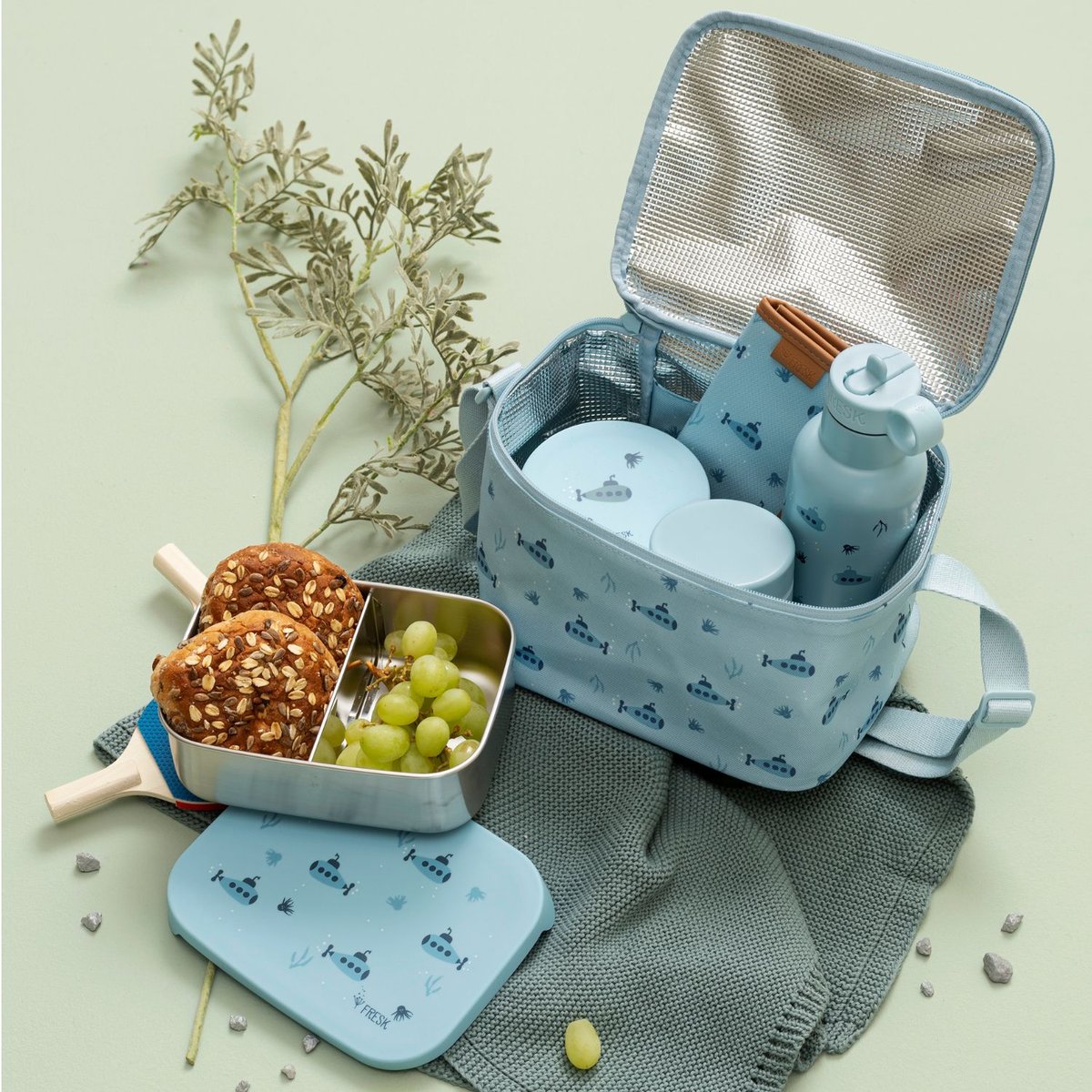 Sac isotherme bleu, FRESK