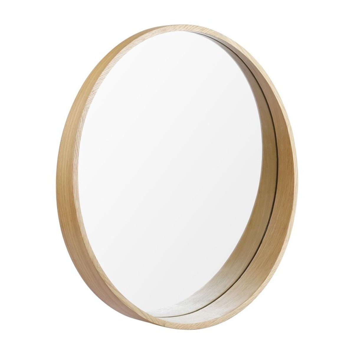 Miroir rond en chêne Vali chêne, MOB IN