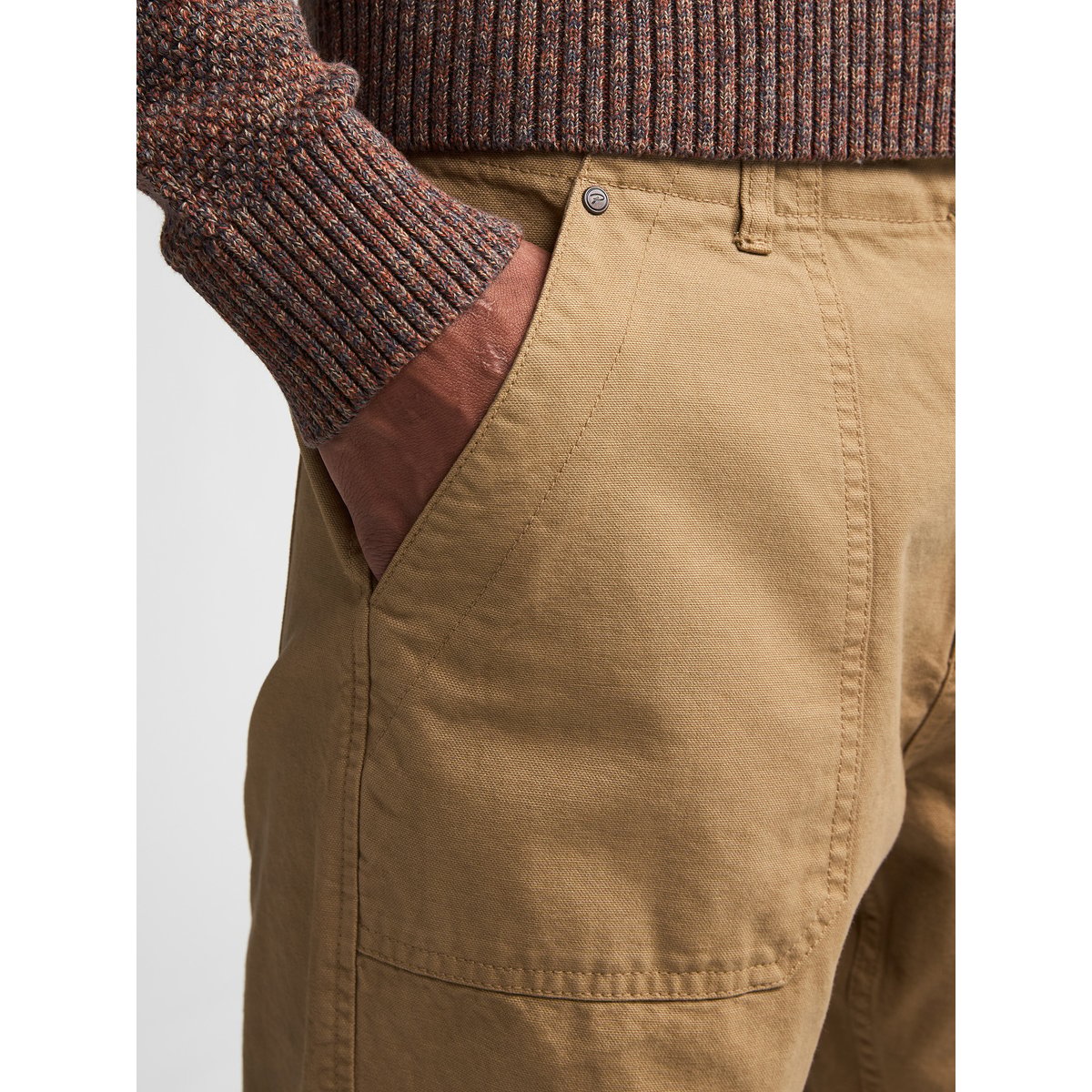 Pantalon en coton casual bennett orange oak, PETROL INDUSTRIES