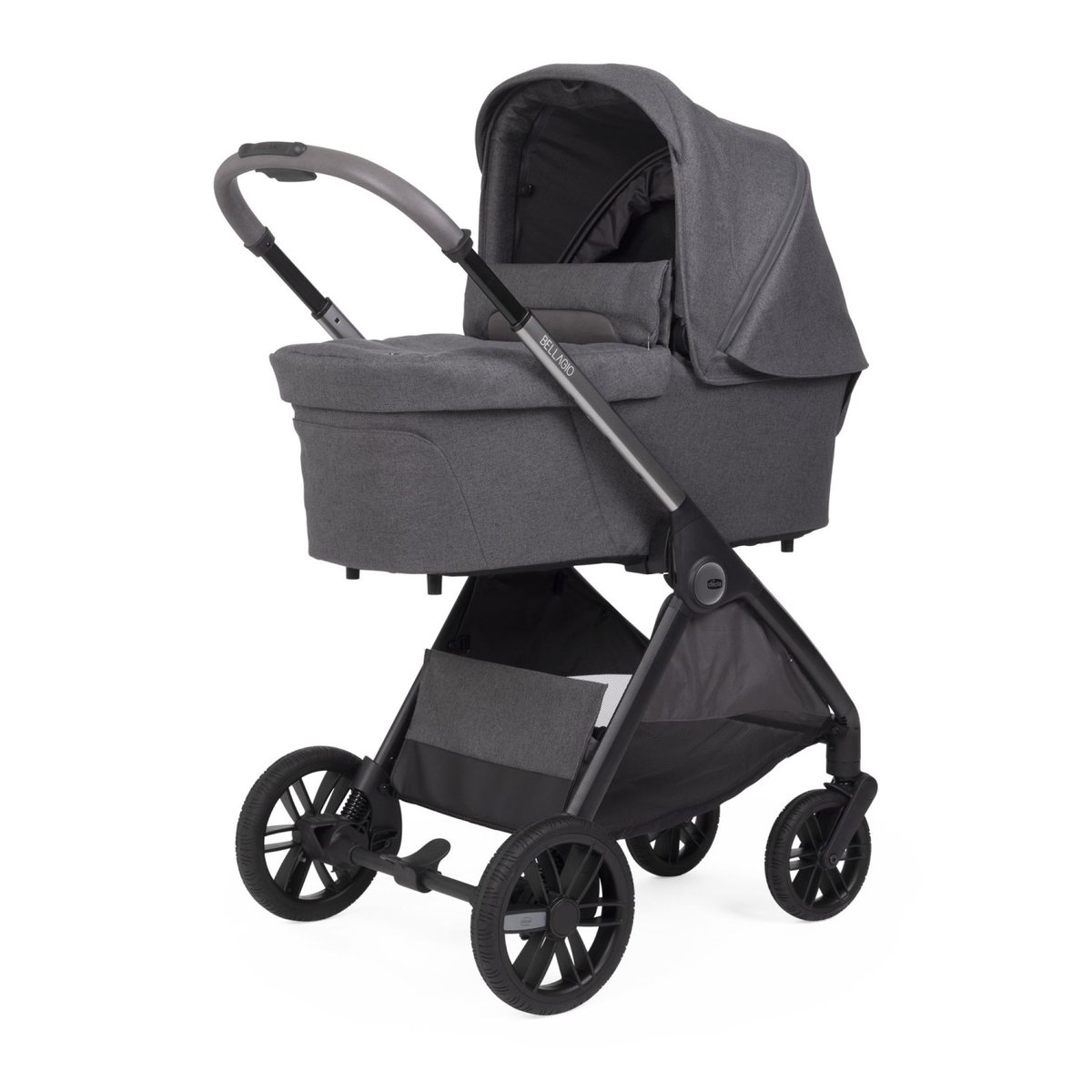 Poussette trio Bellagio 2 + siège auto First Seat Recline i-Size noir, CHICCO