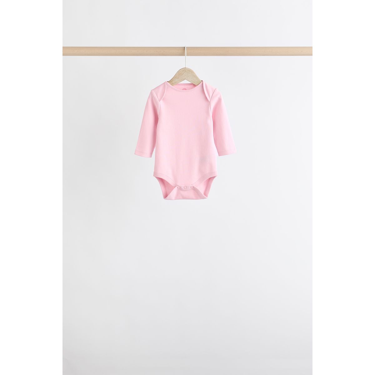 Body manches longues bébé, lot de 7 rose/blanc, NEXT