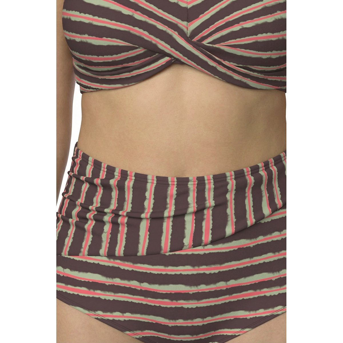 Bikini avec bonnets souples brun rougeâtre, ULLA POPKEN