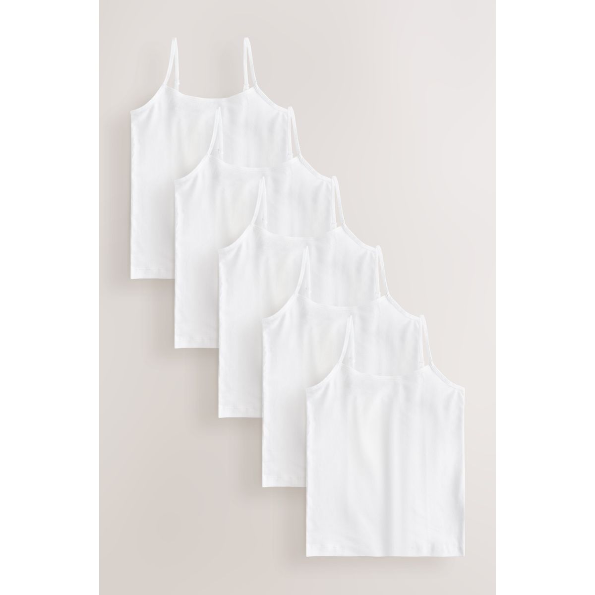 Caraco en dentelle, lot de 5 blanc, NEXT