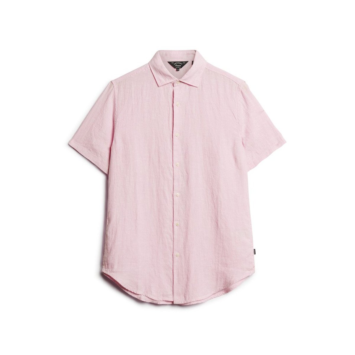Chemisette en lin lilas pastel, SUPERDRY