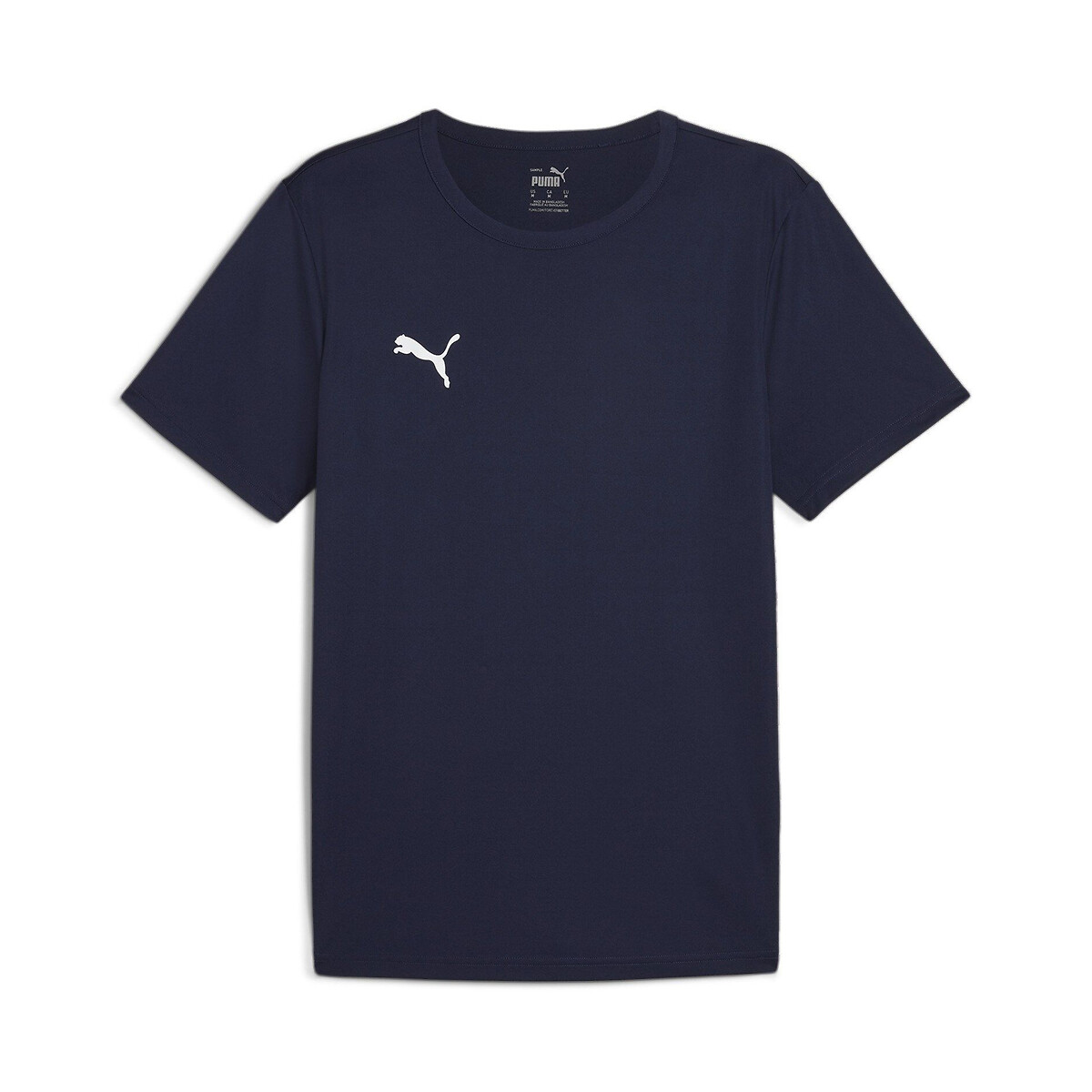 T-shirt manches courtes de football bleu marine, PUMA