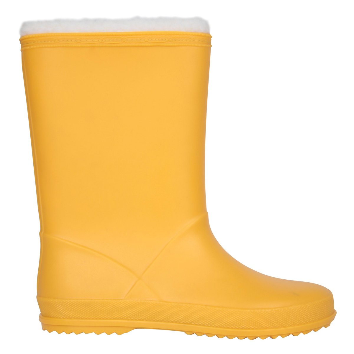 Bottes de pluie motif/style neige jaune moutarde, MOUNTAIN WAREHOUSE
