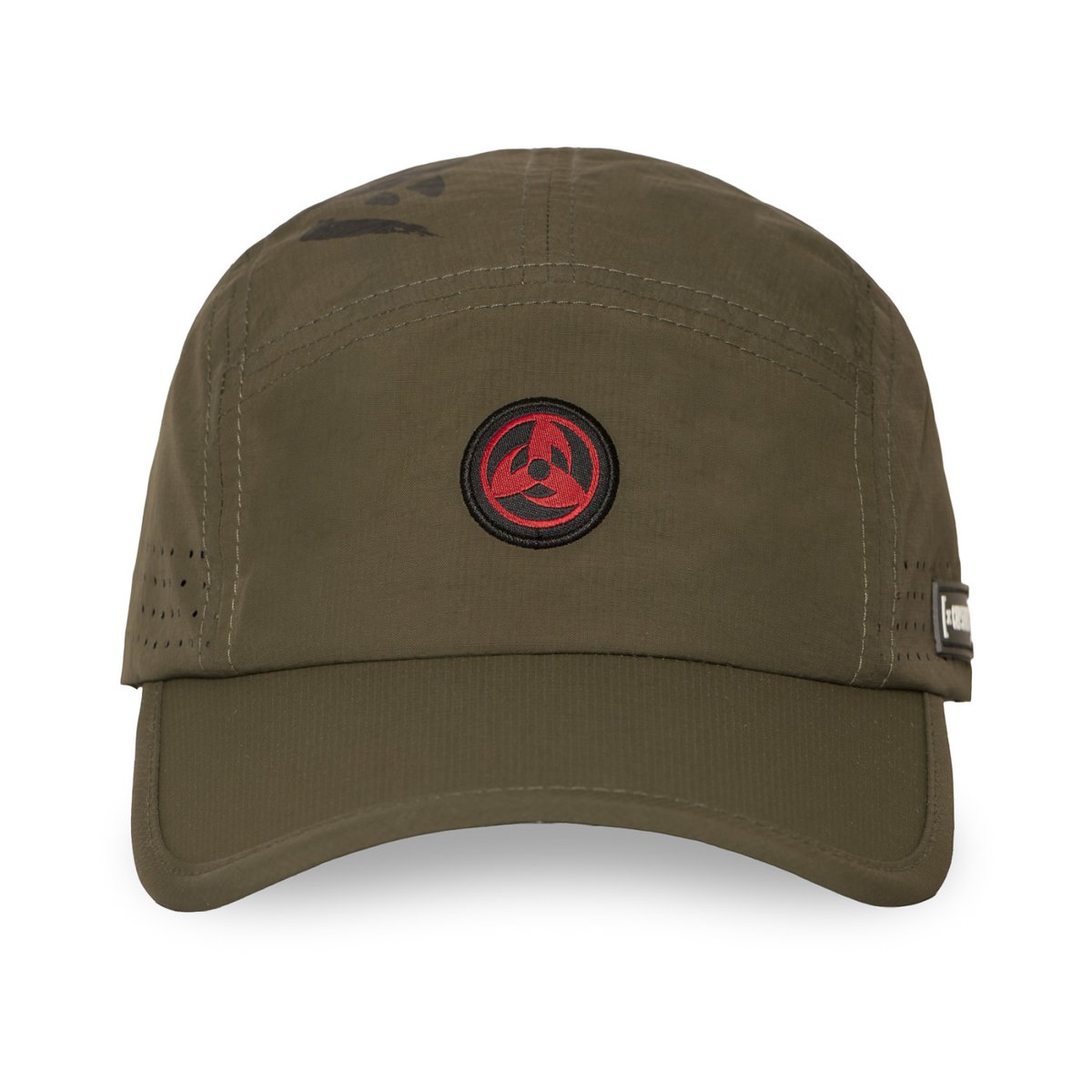 Casquette 5 panels Naruto Shippuden kaki/noir/rouge, CAPSLAB