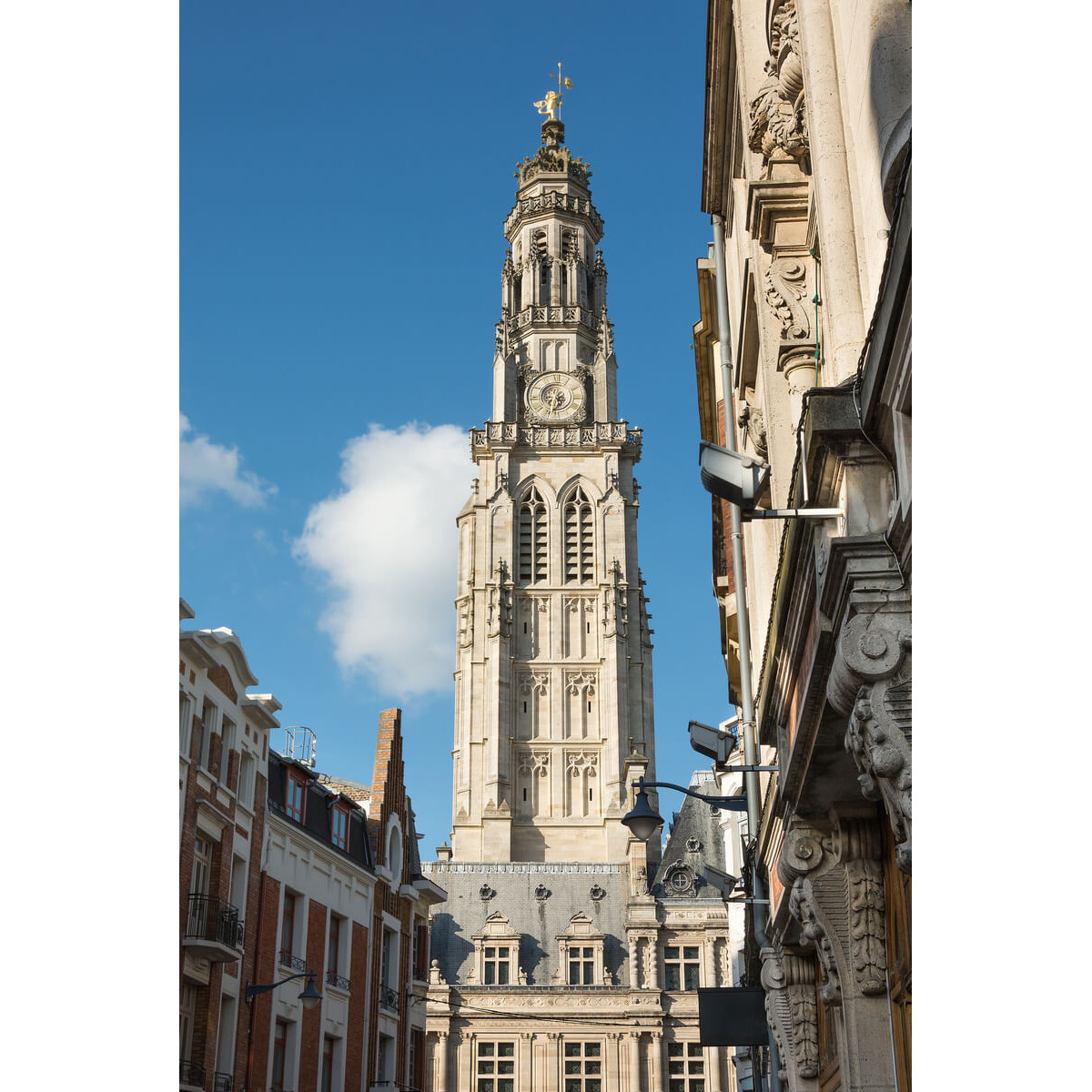 Tableau Mural Beffroi Darras ARCHITECTURE tableaux sur toile-gris, CEANOTHE