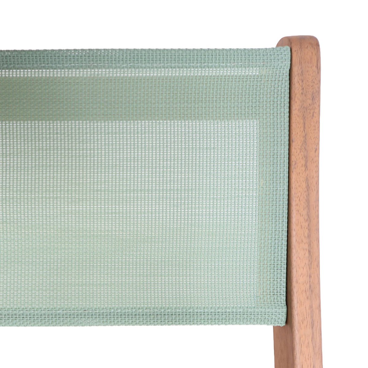 Table de jardin bistrot enfant bois d'acacia + 2 assises ELISE vert de gris, SWEEEK