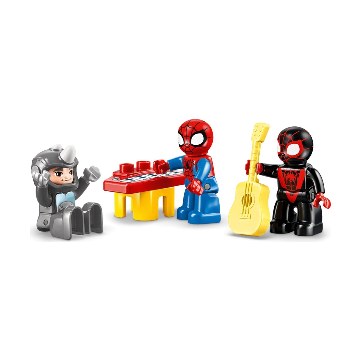 Le quartier général de l'équipe Spidey multicolore, LEGO