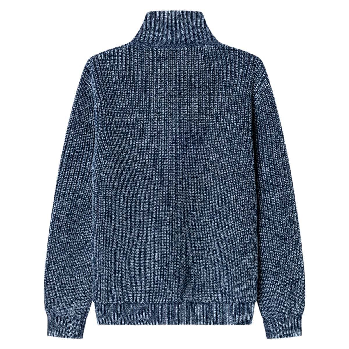 Cardigan En Maille Coupe Regular marine, PEPE JEANS