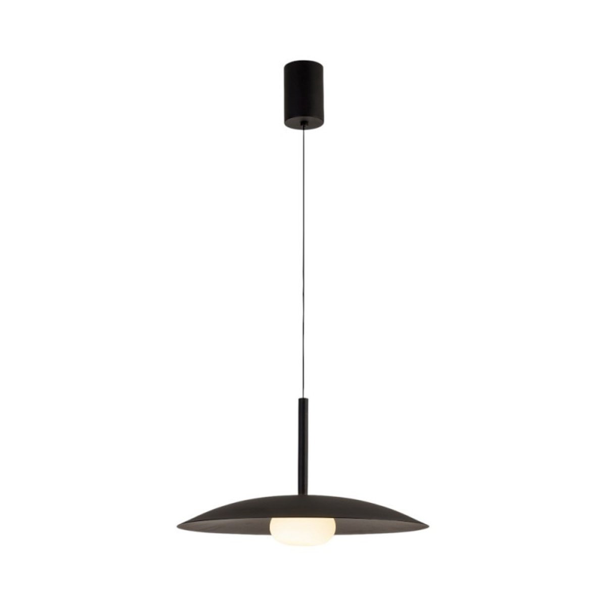 Suspension réglable cuisine noir led LIDIA noir, MILLUMINE