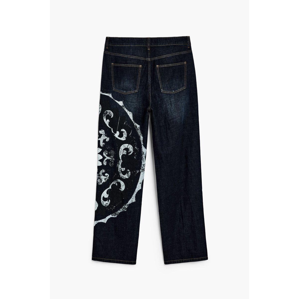 JEAN IMPRIMÉ bleu, DESIGUAL