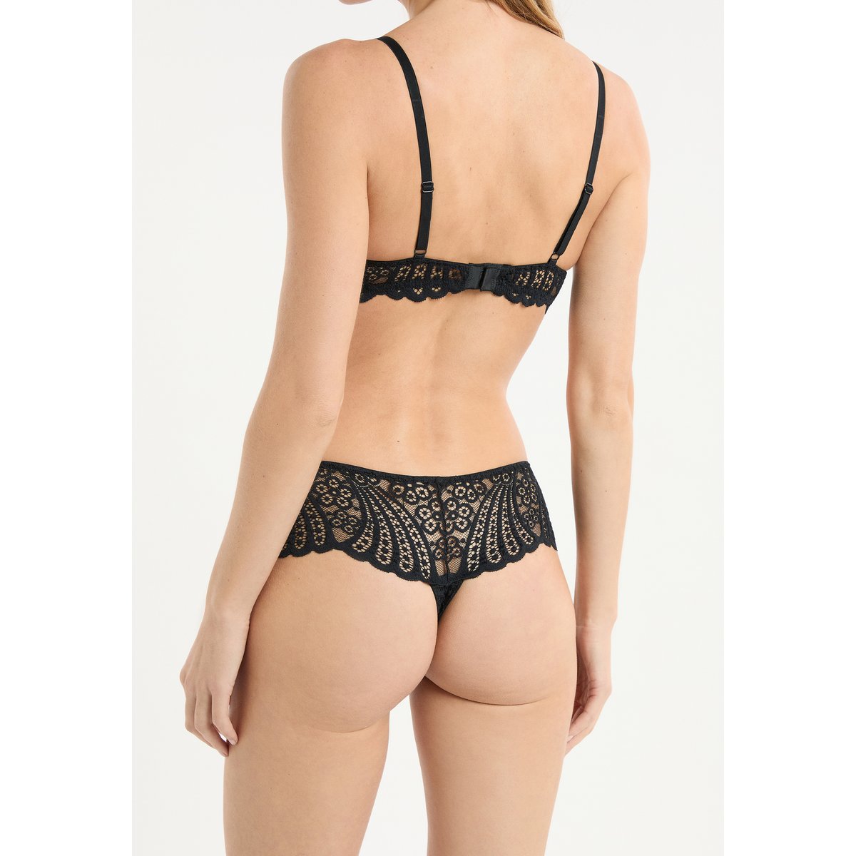 Shorty en dentelle ETREINTE noir, ETAM