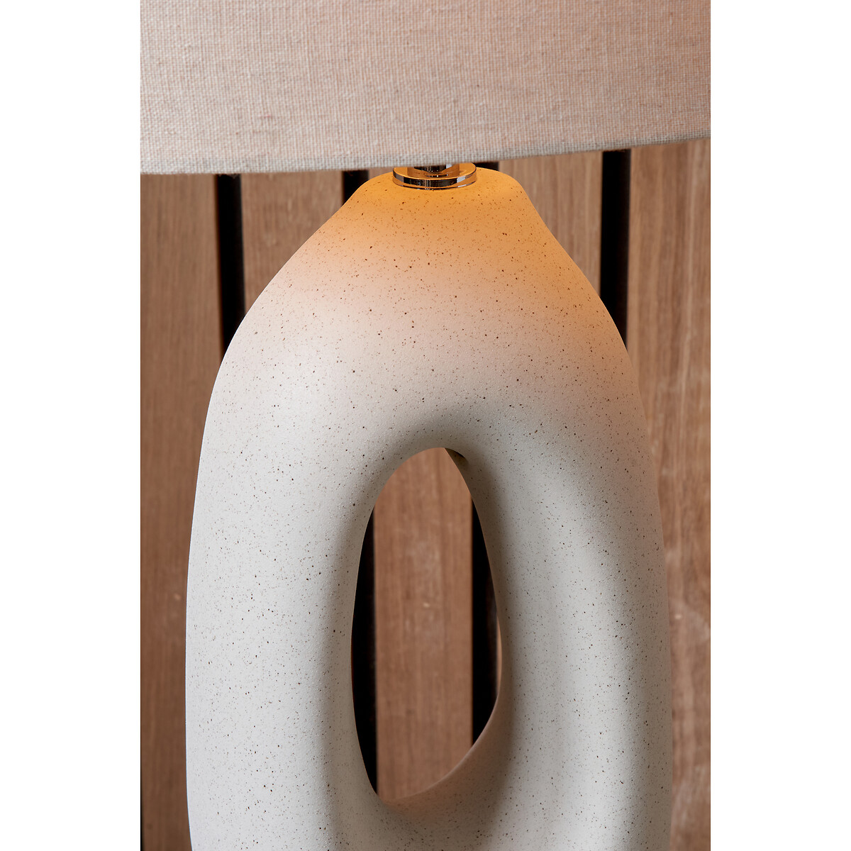 Layla Tall Organic Ceramic Table Lamp natural, ÉDITÉ