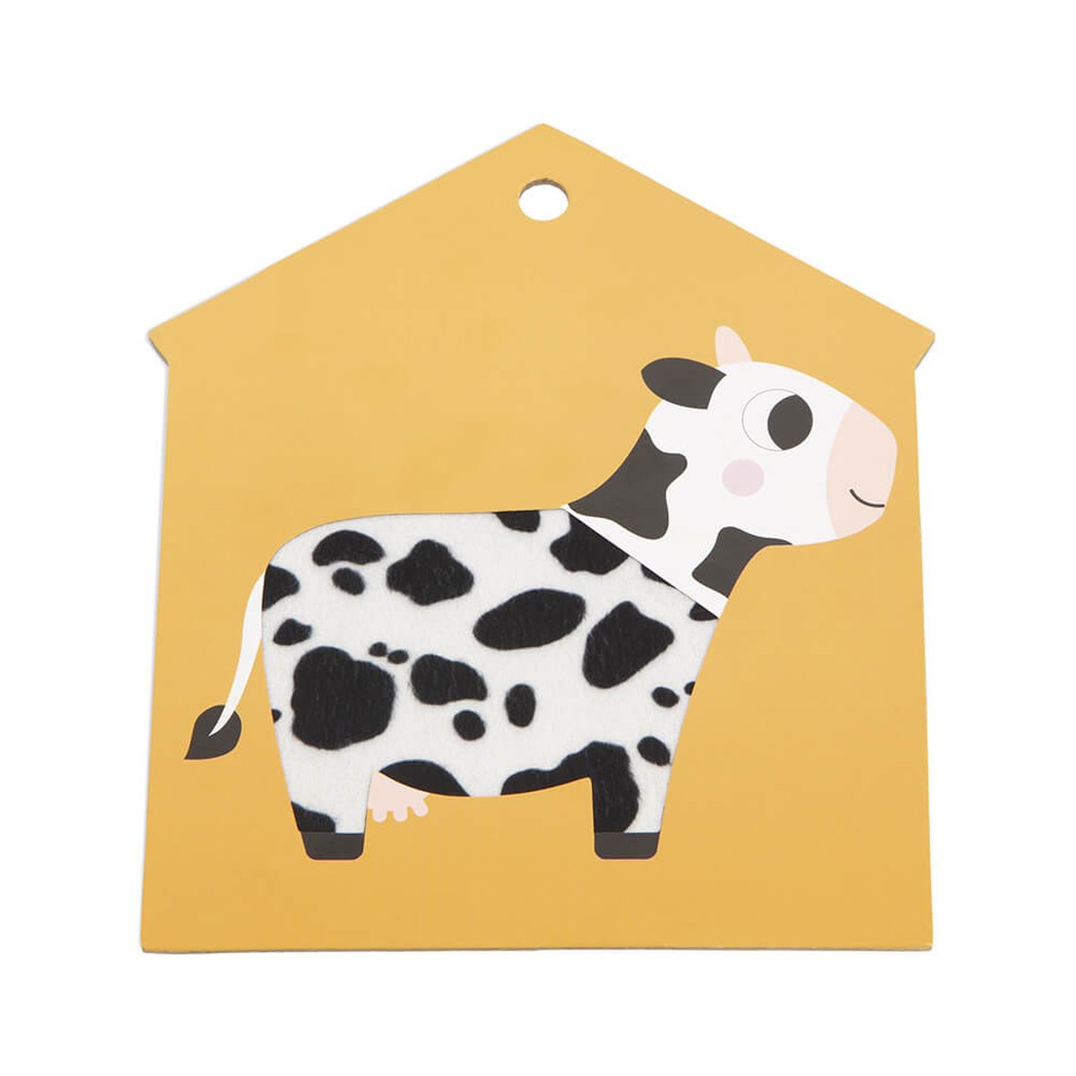 Cartes Tactiles Ferme couleur unique, JANOD
