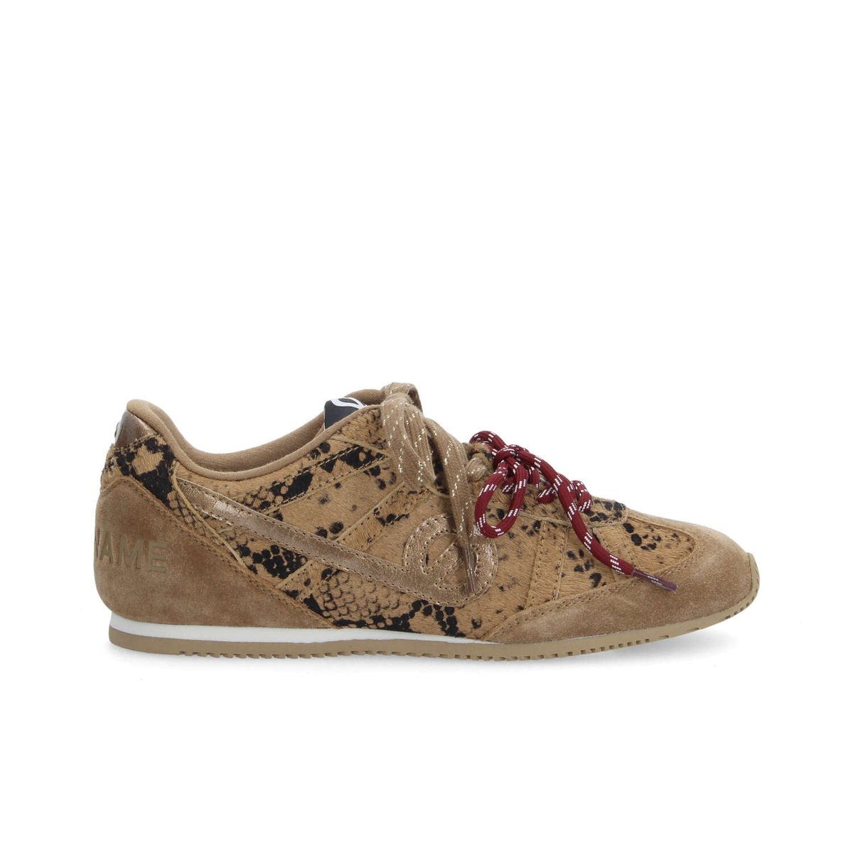 EVO RUN W SNAKE KISS SABLE - Collier orné de Cristaux Swarovski® inclus beige, NO NAME