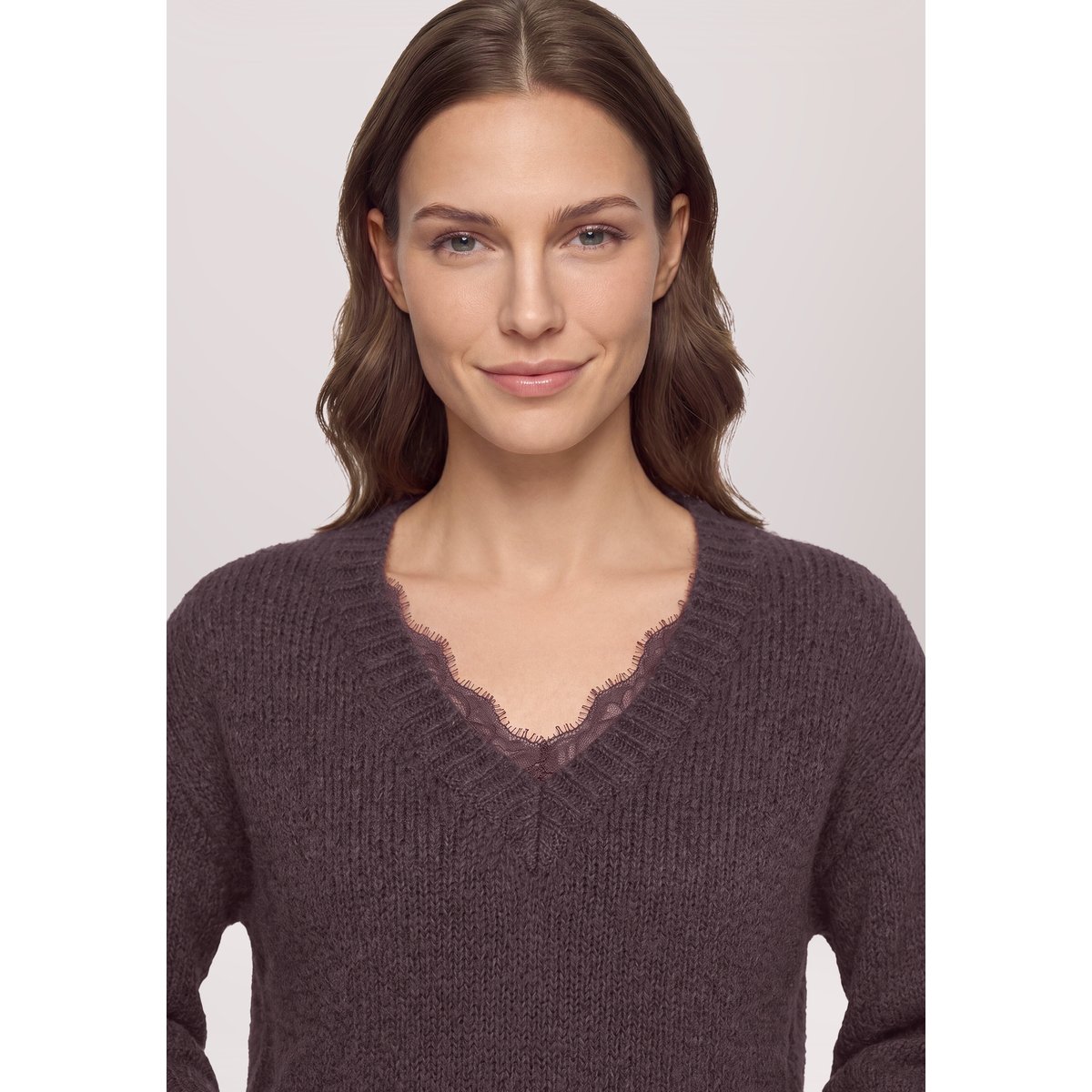 Robe casual deux-pièces dark maroon, VERA MONT