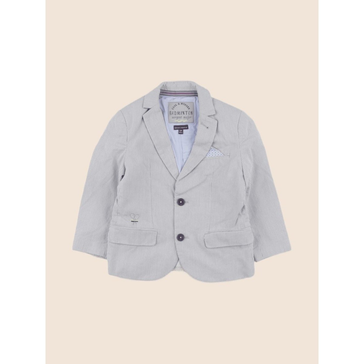 Veste - Très bon état gris, SERGENT MAJOR