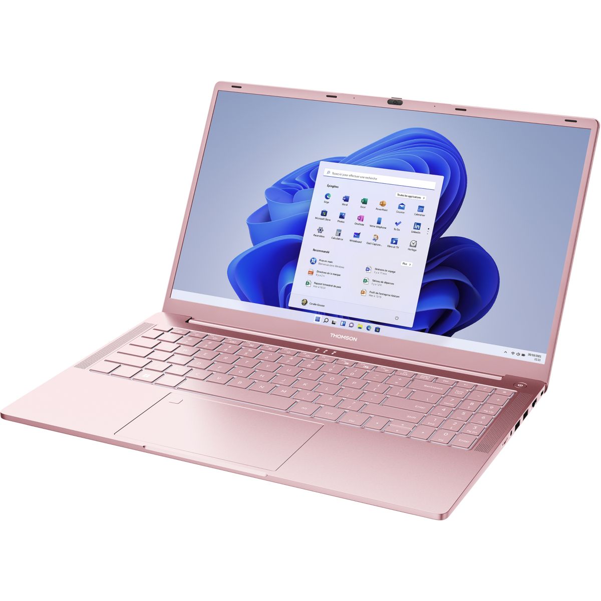 Ordinateur portable NX15R5-16PK512 15,6" AMD Ryzen 5 7430U 16 Go RAM DDR4 SSD 512 Go couleur unique, THOMSON