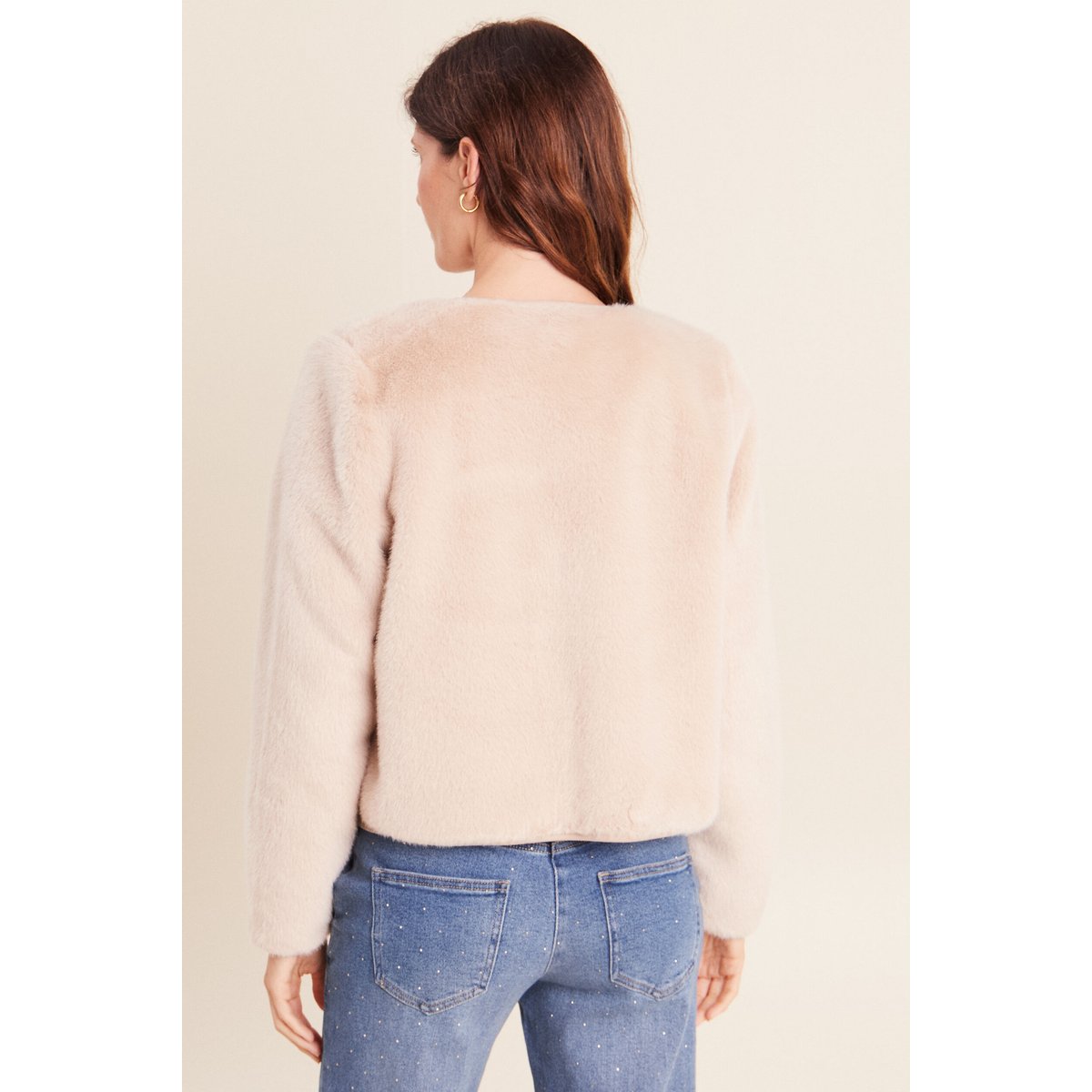 Veste manches longues doublée sable, BREAL