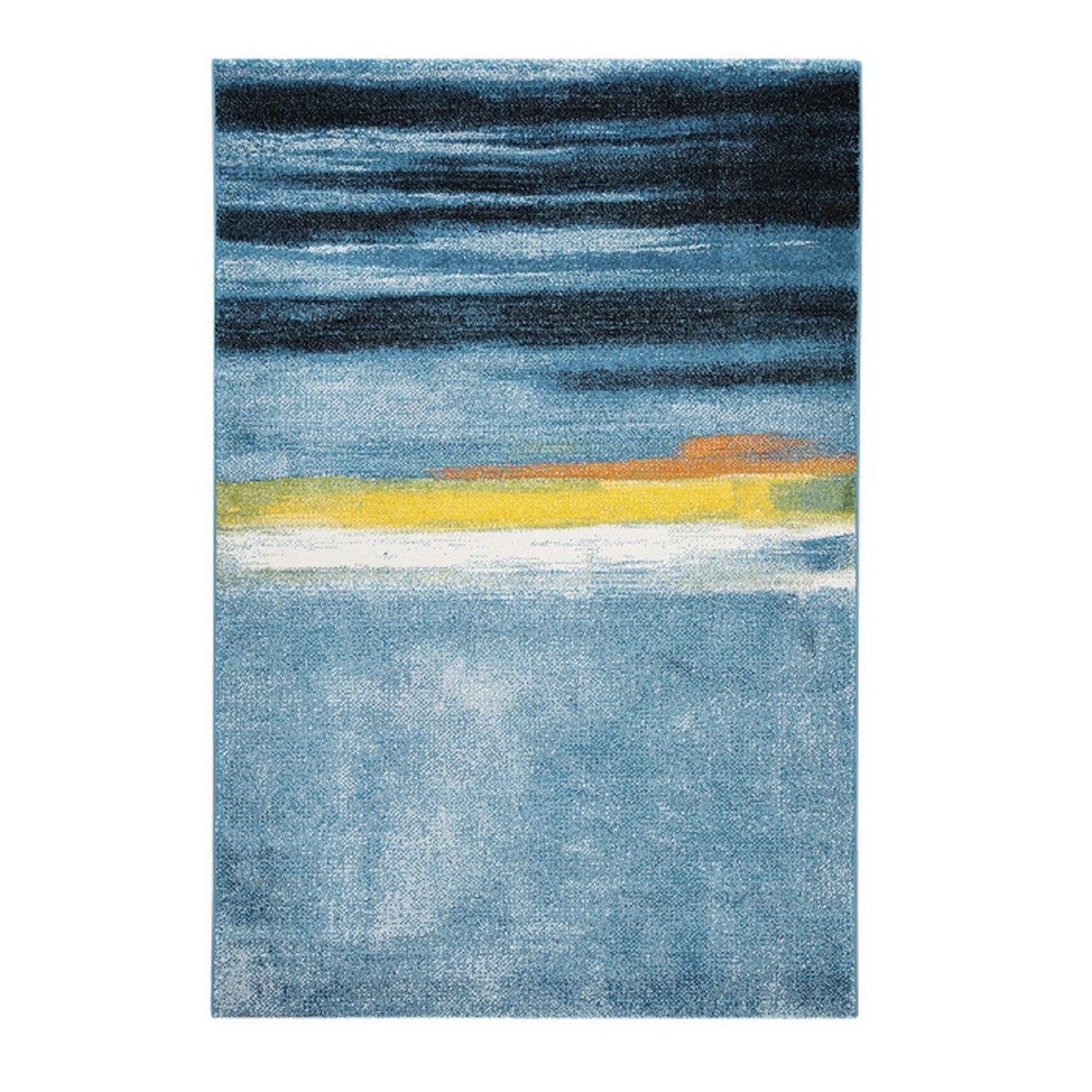 Tapis salon et chambre moderne et design TIDE multicolore, NOVATREND