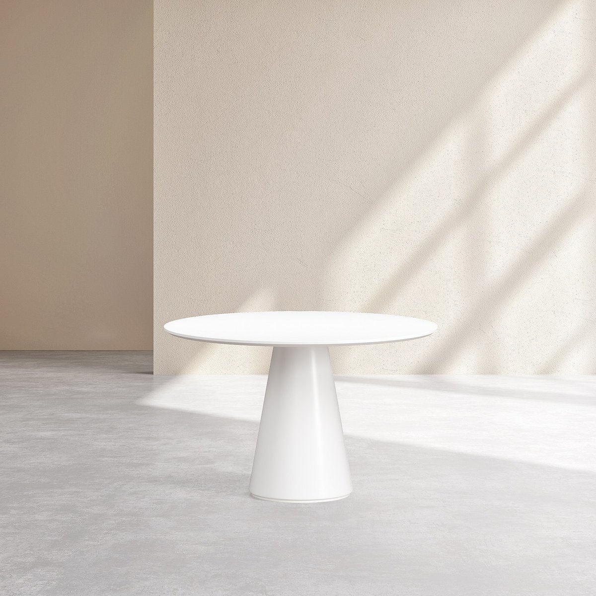Table à manger SIBARI blanc, HABITAT