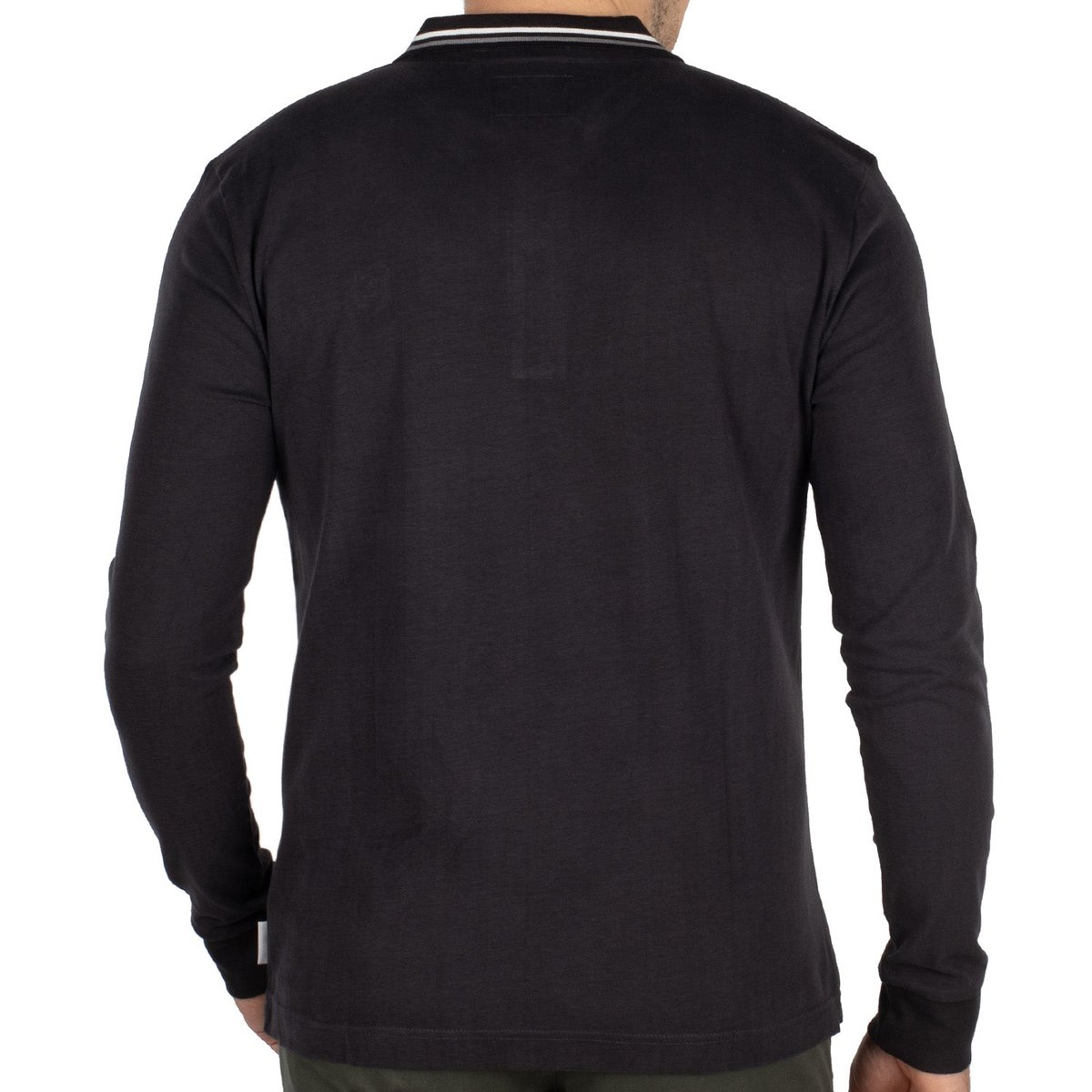 Polo basic uni noir, SHILTON