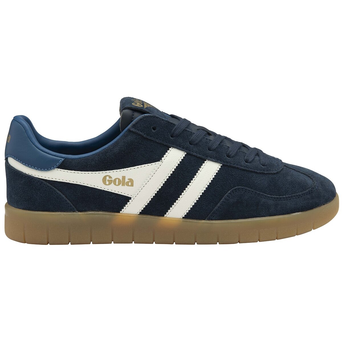 Zapatillas de piel, Atlas azul marino, GOLA