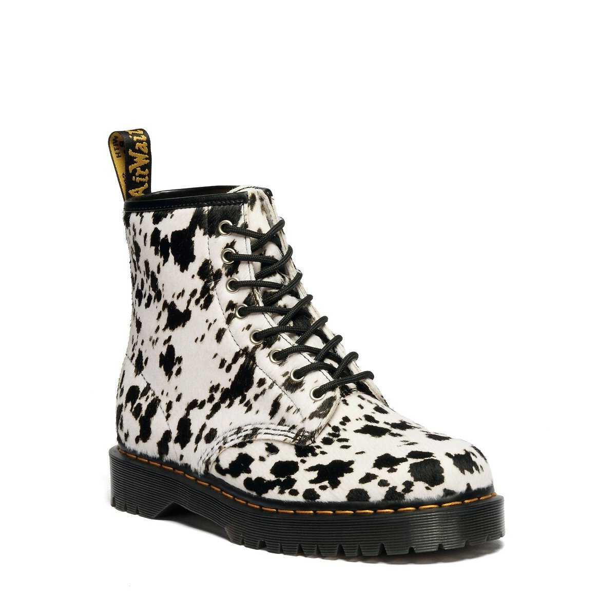 Stivali in pelle Bex 1460 nero/bianco, DR. MARTENS