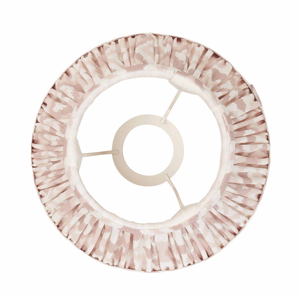 20cm Ikat Light Shade in Pleated Fabric natural, ÉDITÉ