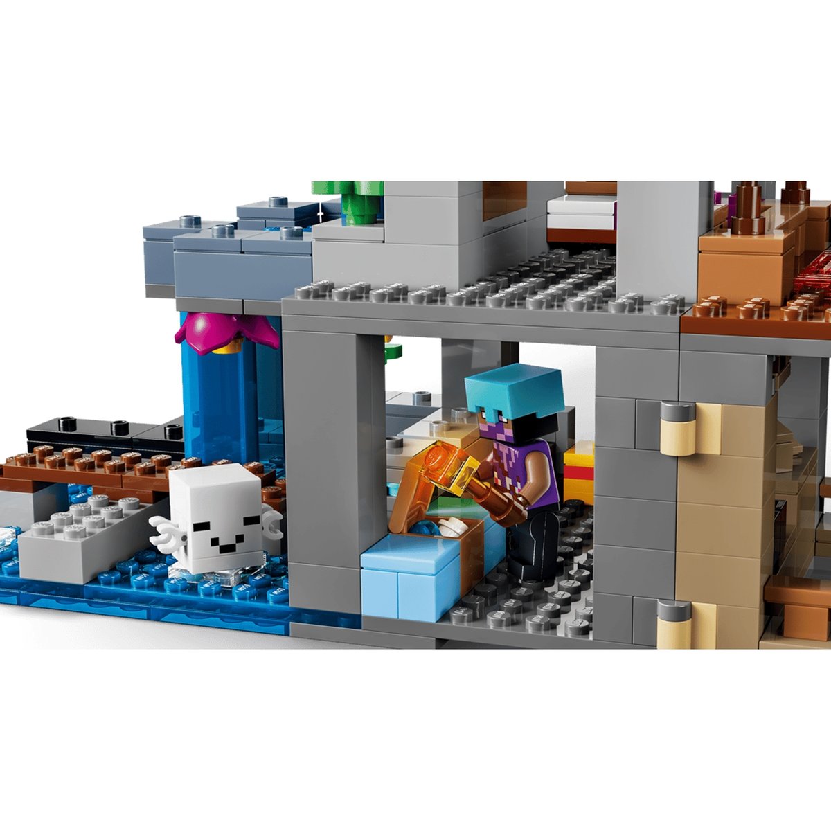 Minecraft La station de Ghast multicolore, LEGO