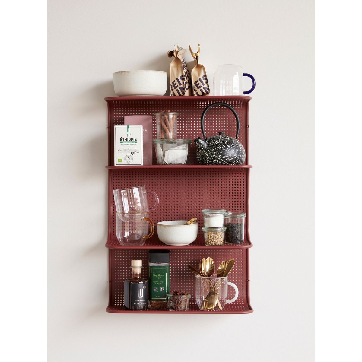 Bols (set de 2) CLAY blanc, HUBSCH