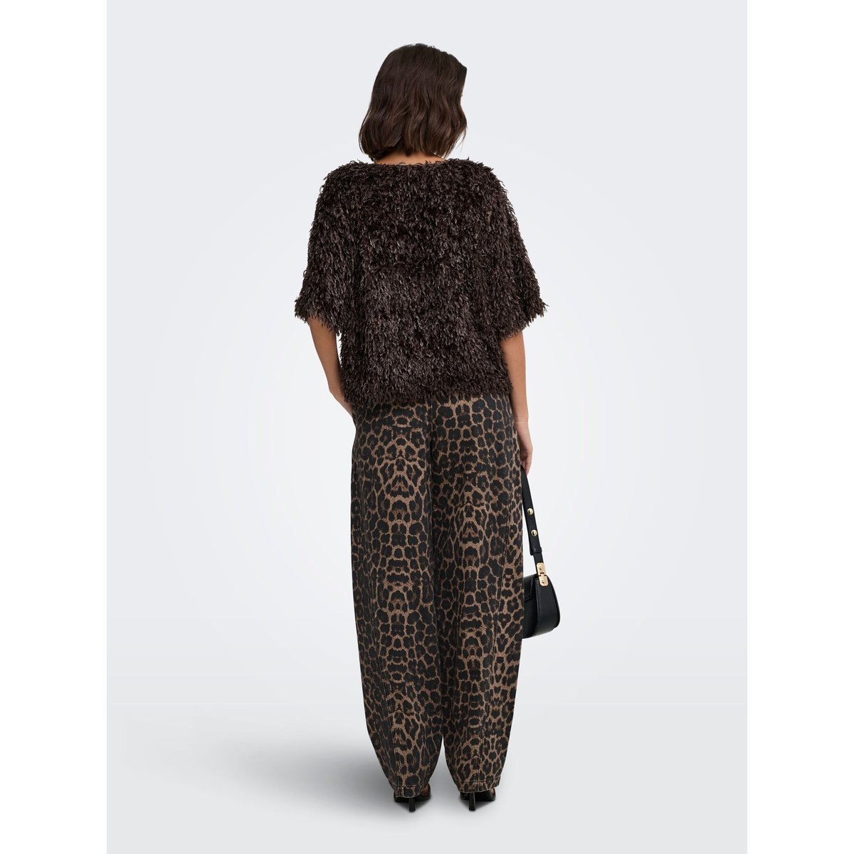 Pantalon marron - fossil 1, JDY