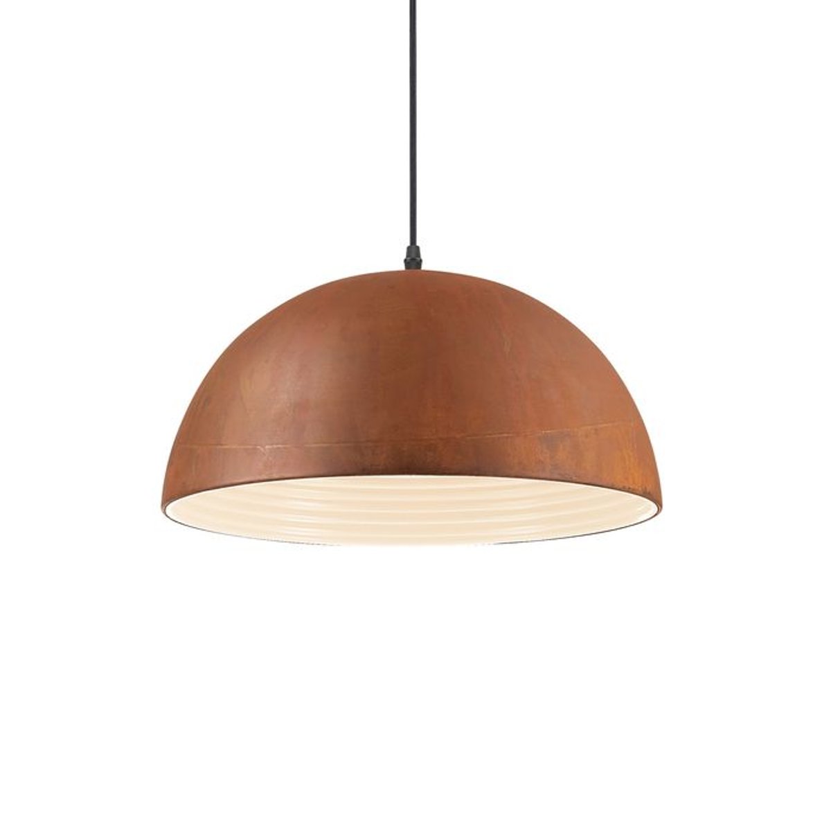 Suspension FOLK marron corten, IDEAL LUX