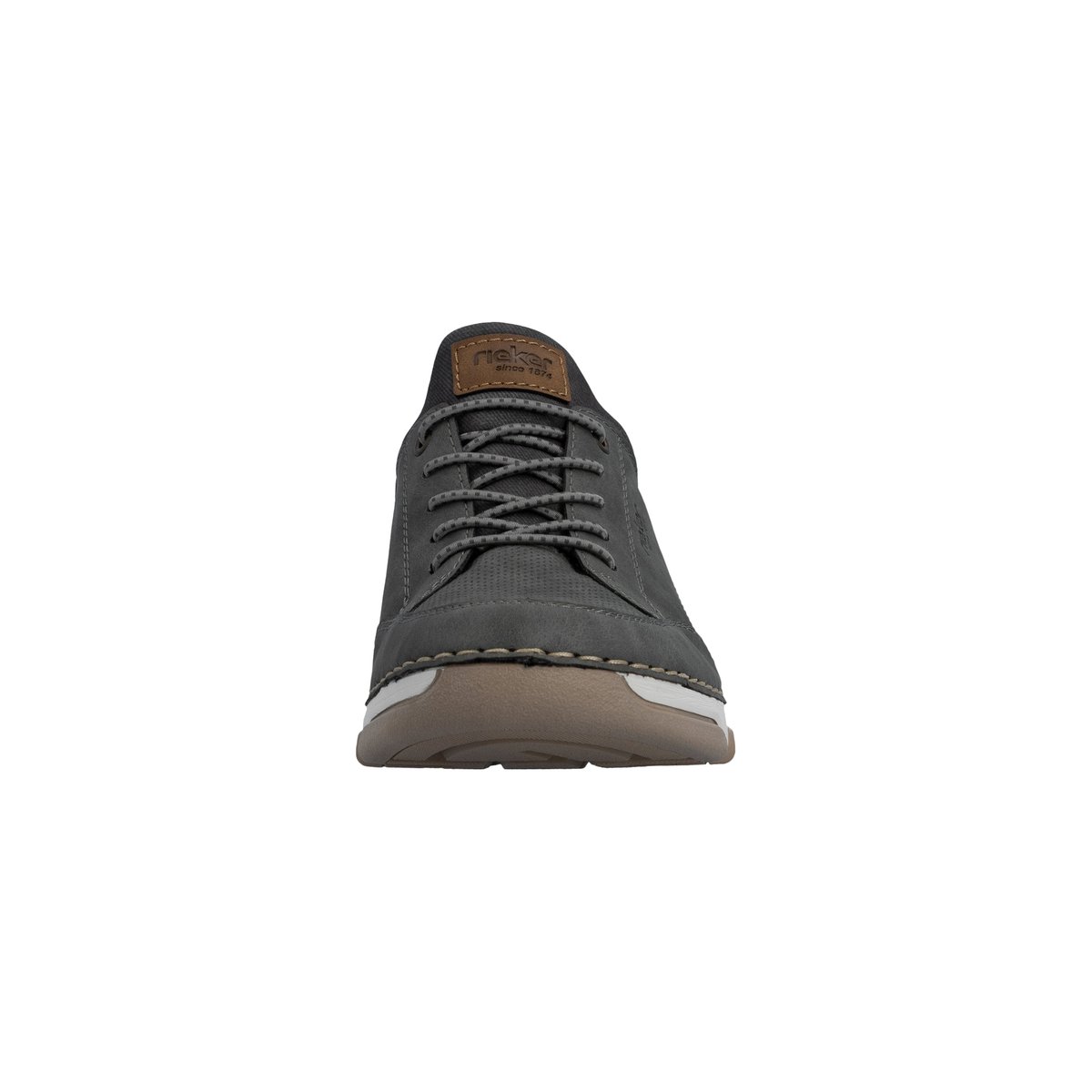 Basket Basse à Lacets gris, RIEKER