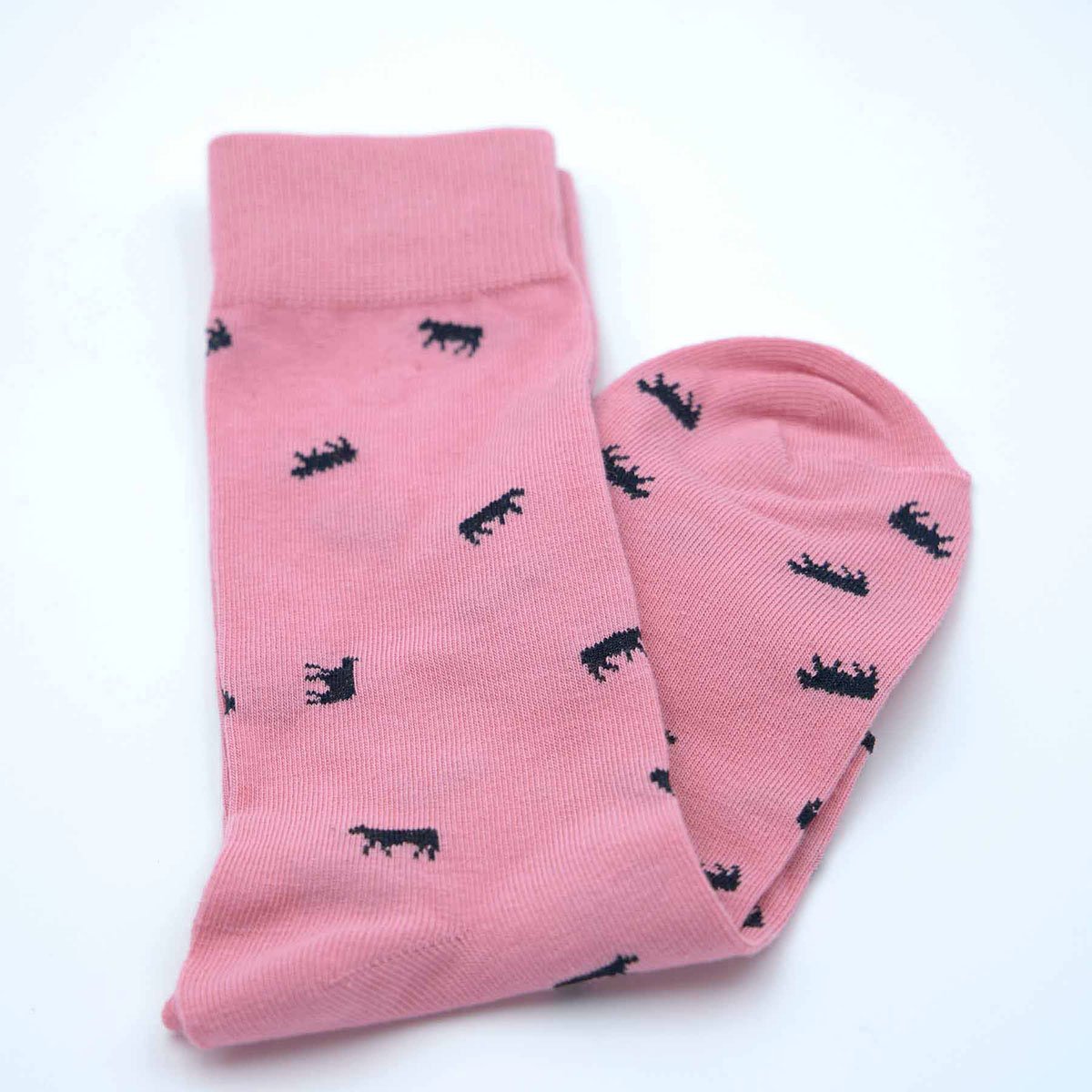 Chaussettes Billie rose bonbon, MISE AU GREEN