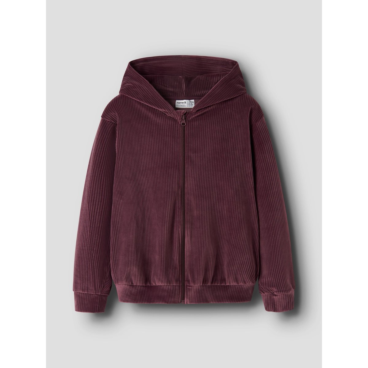 Sweat-Shirt Zippé À Capuche violet - catawba grape1, NAME IT