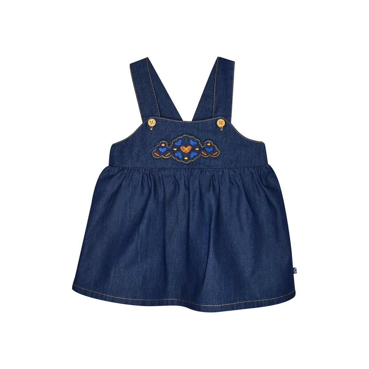 T shirt et robe en jean fanchon bleu, SUCRE D'ORGE