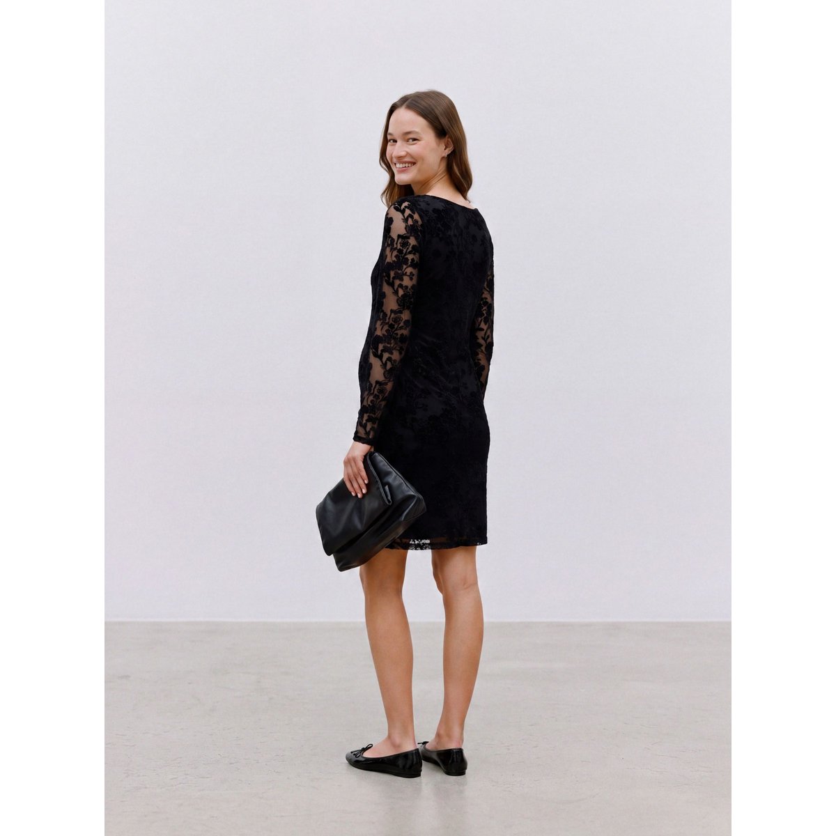 Robe noire - black, MAMA LICIOUS