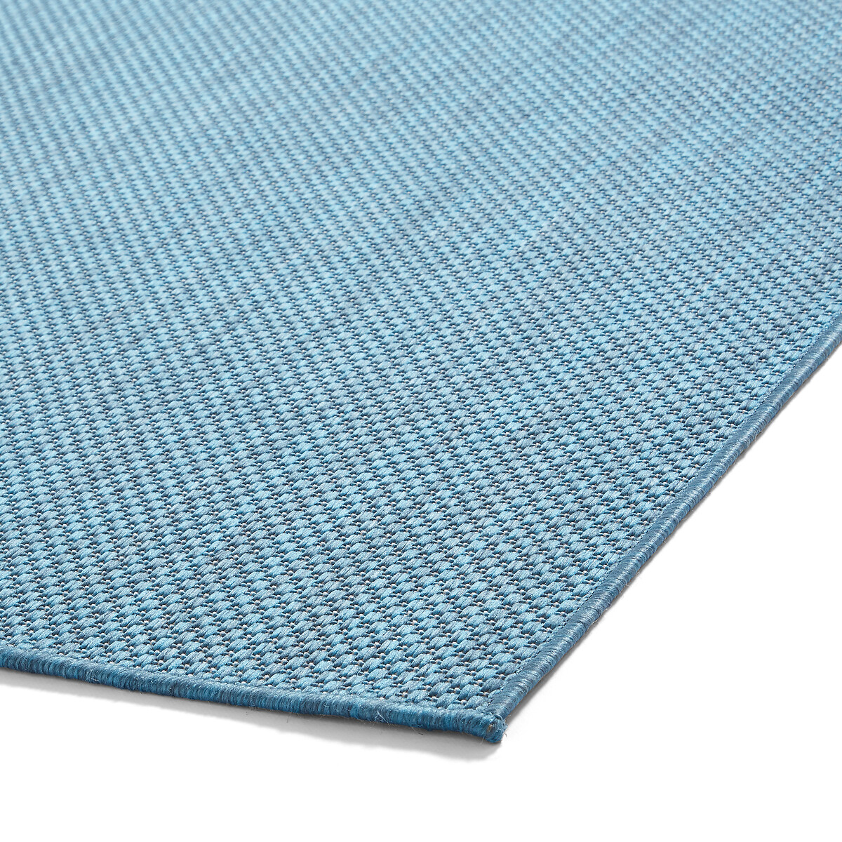 Woven Flatweave Indoor/Outdoor Rug blue, SO'HOME