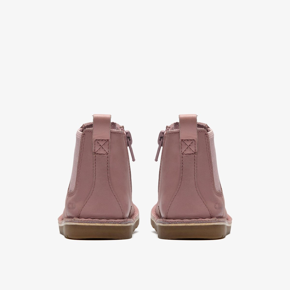 Boots Cuir Coupe Large JOYFUL SKY T rose, CLARKS