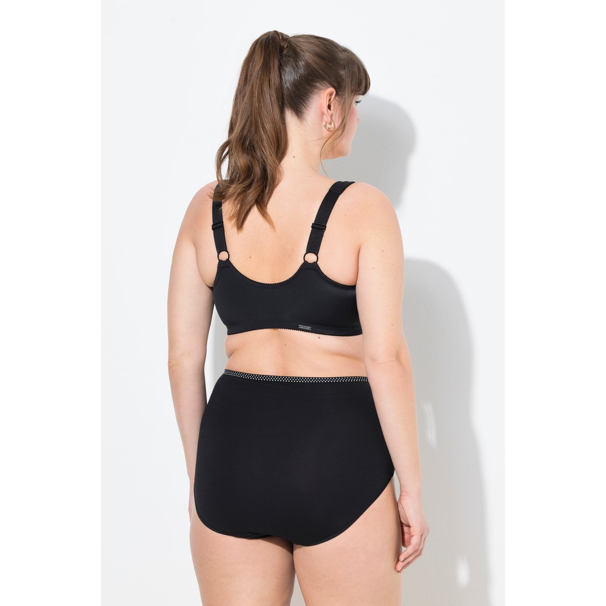 Soutien-gorge de maintien, fermé à l'avant noir, ULLA POPKEN