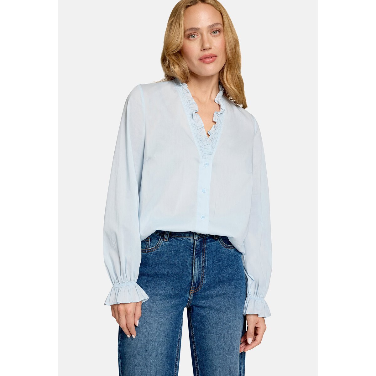 Blouse mit rüschen skyway, ZERO