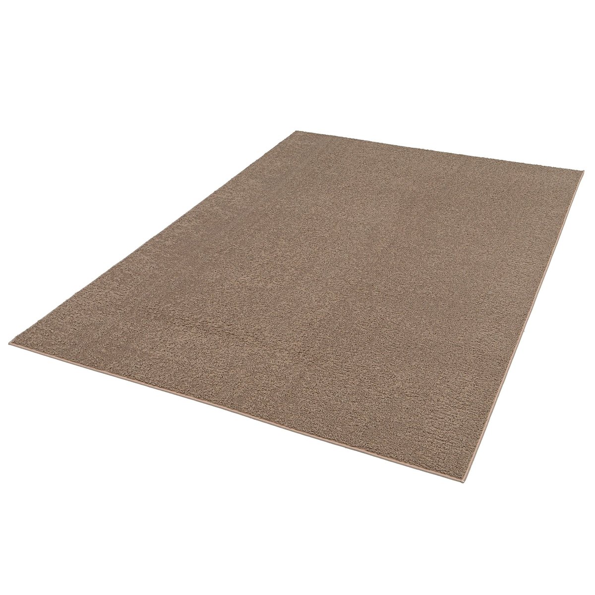 Tapis effet mouton Contemporain MONO taupe foncé, AFK LIVING