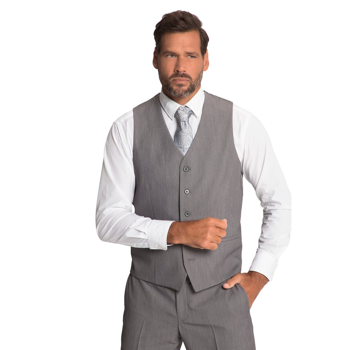 Gilet collection Business gris acier, JP1880