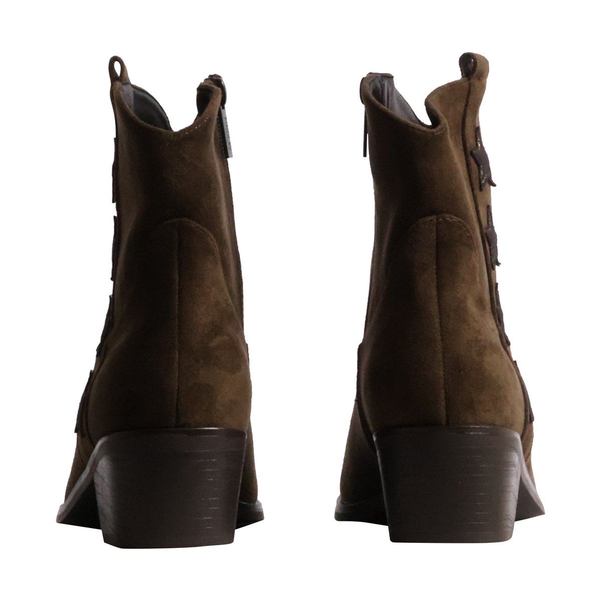 Bottines à Talon khaki, ENZA NUCCI