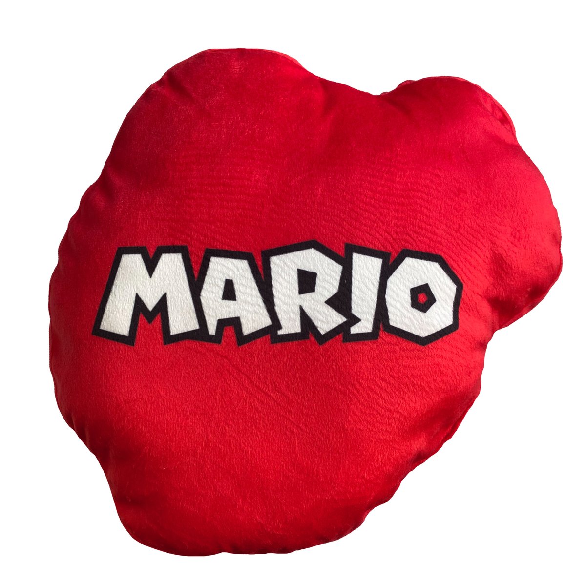 Coussin forme imprimé 100% Polyester, LEVEL UP rouge, SUPER MARIO