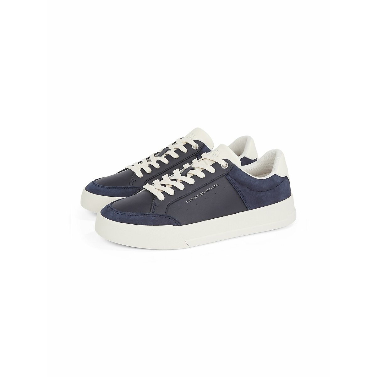 Baskets Court nubuck bleu marine, TOMMY HILFIGER